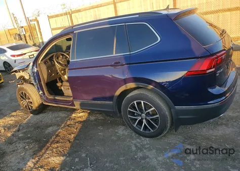 2021 Volkswagen Tiguan Se z USA, uszkodzony, nr VIN 3VV3B7AX2MM126652